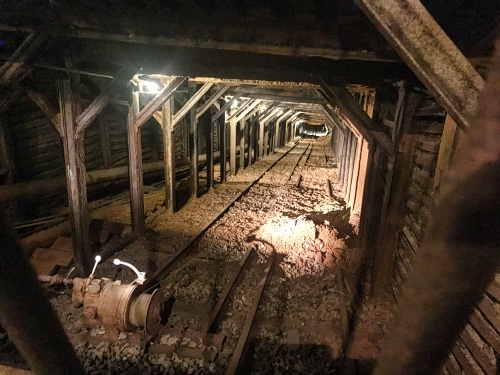 Empire Mine Shaft entrance