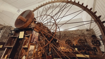 Pelton Wheel in the North Star Museum