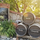 Entrance to Secret Ravine Winery