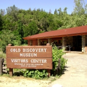 Entrance to the Marshall Gold Discovery Museum